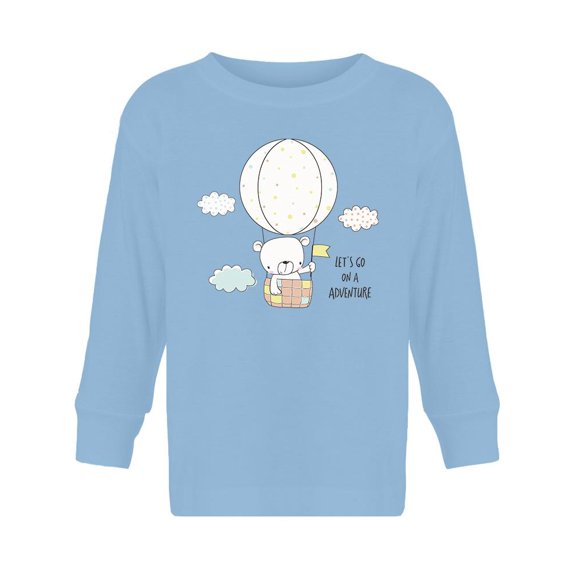 Adventurous Bear Long Sleeve Toddler -Image by Shutterstock, 2 Toddler
