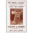 thumbnail image 1 of Advert For Gaston & Andree Appearing In Nottingham 1930S Poster Print By Mary Evans Jazz Age Club Collection, 1 of 4