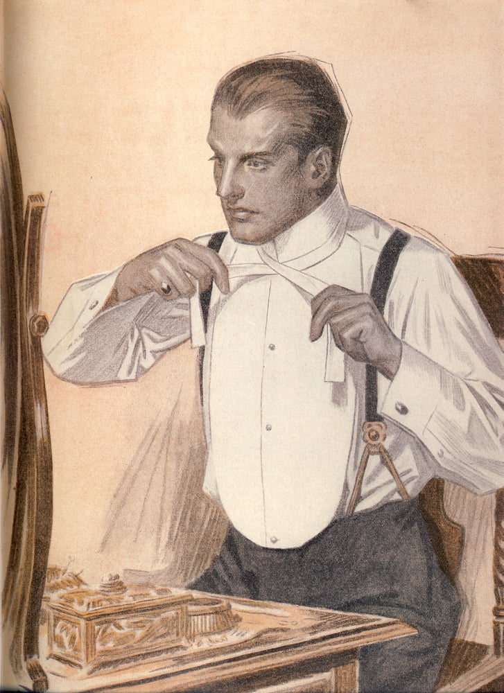 Advert for Cluett Shirts 1904 Canvas Art - Unknown (18 x 24)