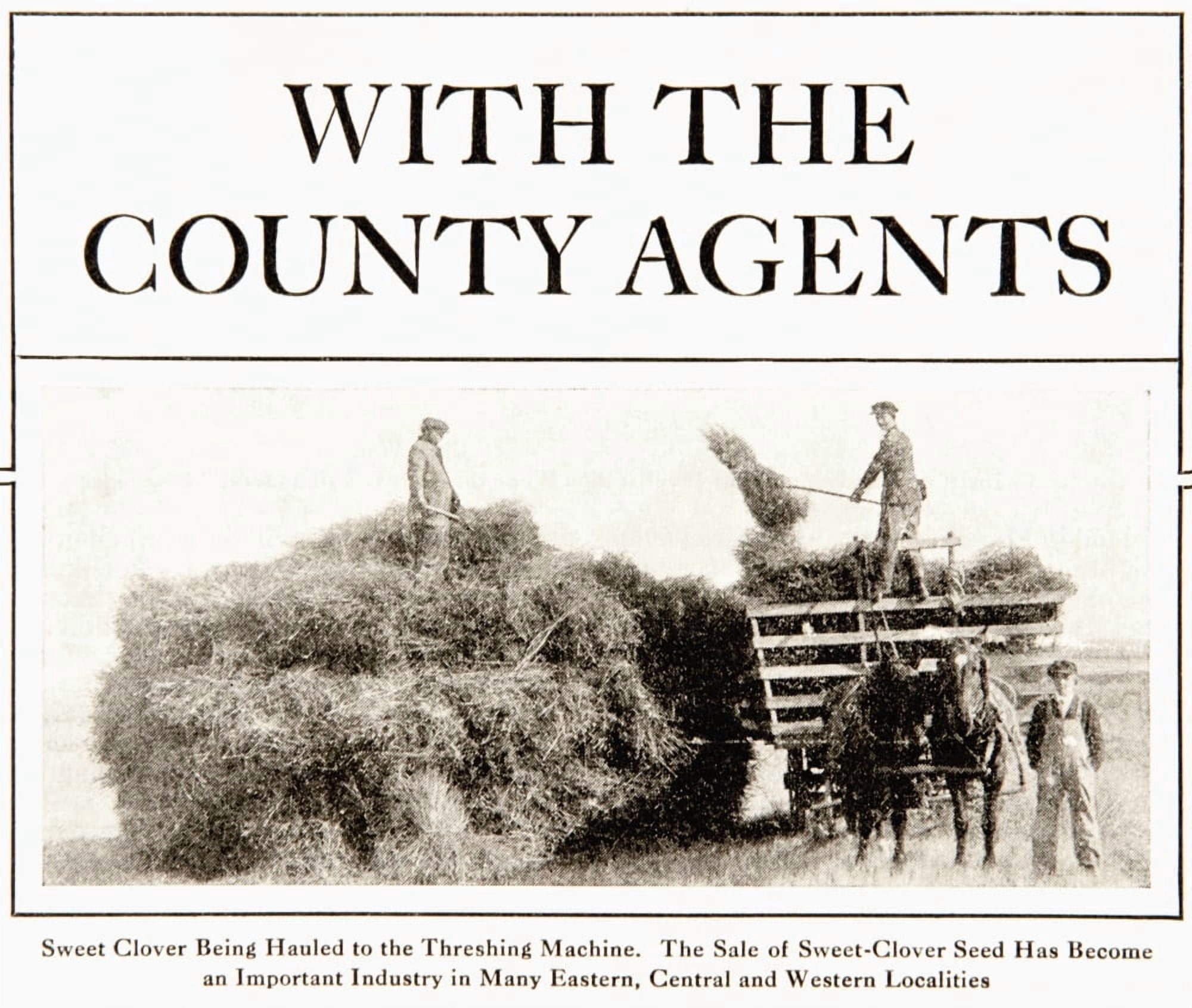 Advertisement in Country Gentleman agricultural magazine from the early 20th century Canvas Art - Remsberg Inc Design Pics (32 x 28)