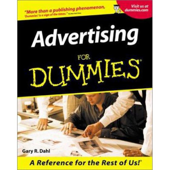 Pre-Owned Advertising For Dummies by Gary Dahl (Paperback)