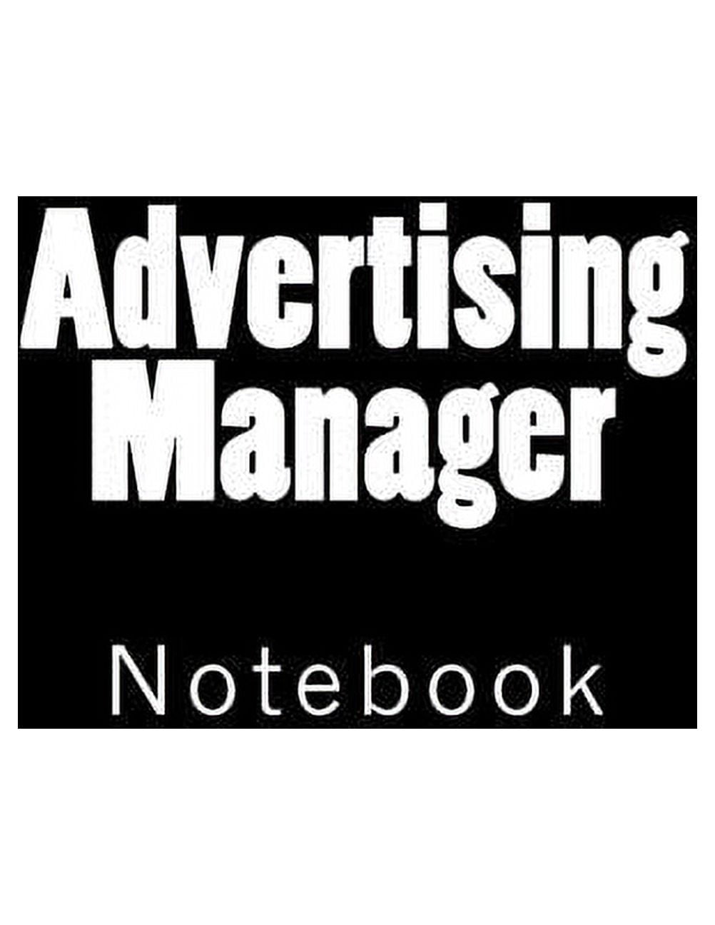 Advertising Manager: Notebook (Paperback)