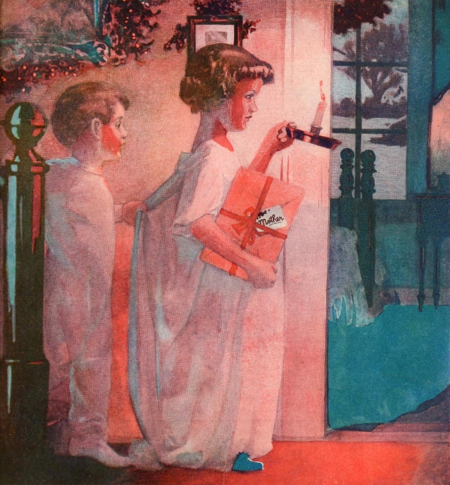 Advertising & Selling Magazine 20 Dec 1919 Christmas Eve Canvas Art - Unknown (24 x 36)