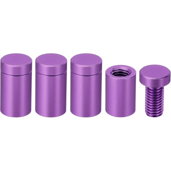 Advertising Standoff Fixings, 4 Pcs Glass Nail for Hanging Acrylic Picture Frame Panel(M8*13 * 13mm)
