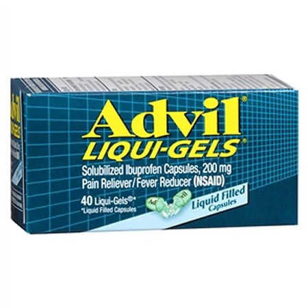 Advil Advanced Medicine For Pain, 200Mg, Liqui-Gels - 40 Ea, 3 Pack