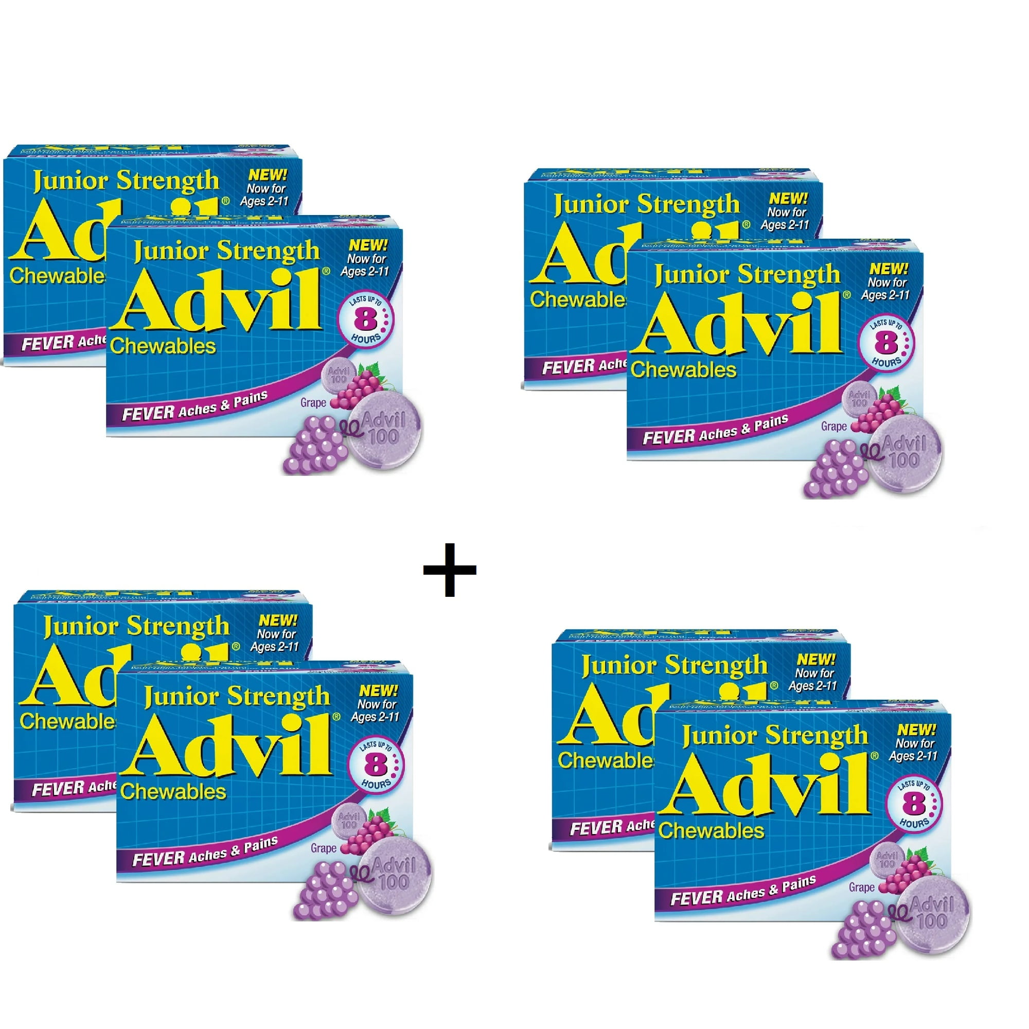 Advil Children's Ibuprofen Ages 211 Pain + Fever Relief Medicine, Pack
