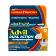 Advil Dual Action Pain Relievers for Back Pain Relief Tablet, 250Mg