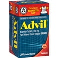 thumbnail image 1 of Advil Easy Open Cap (200 Count) Pain Reliever / Fever Reducer Coated Tablet, 200mg Ibuprofen, Temporary Pain Relief, 1 of 4