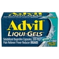 thumbnail image 1 of Advil Liqui-Gels Pain Relievers for Headache Relief, Fever Reducer Liquid Filled Capsules, 200 Mg Ibuprofen, 160 Count, 1 of 17