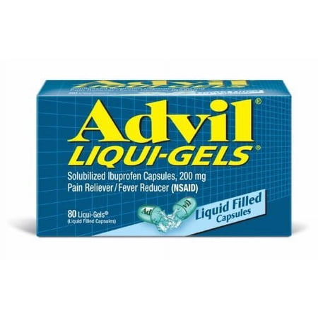 Advil Pain Relief - Liquid Gels (Pack of 6)
