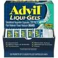 thumbnail image 1 of Advil Pain Reliever/Fever Reducer 200 mg Liqui-Gels Capsules, 2 Liqui-Gels Per Pack, 50 ea, 1 of 5