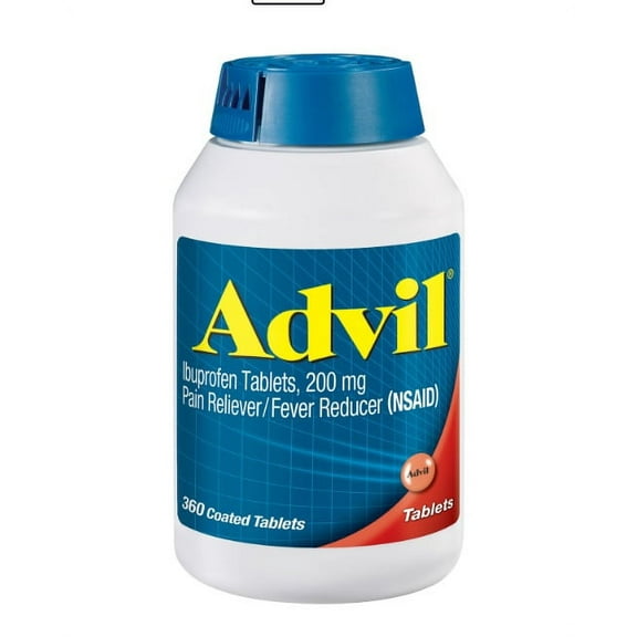Advil Pain Reliever / Fever Reducer, 200mg (360 Tablets)
