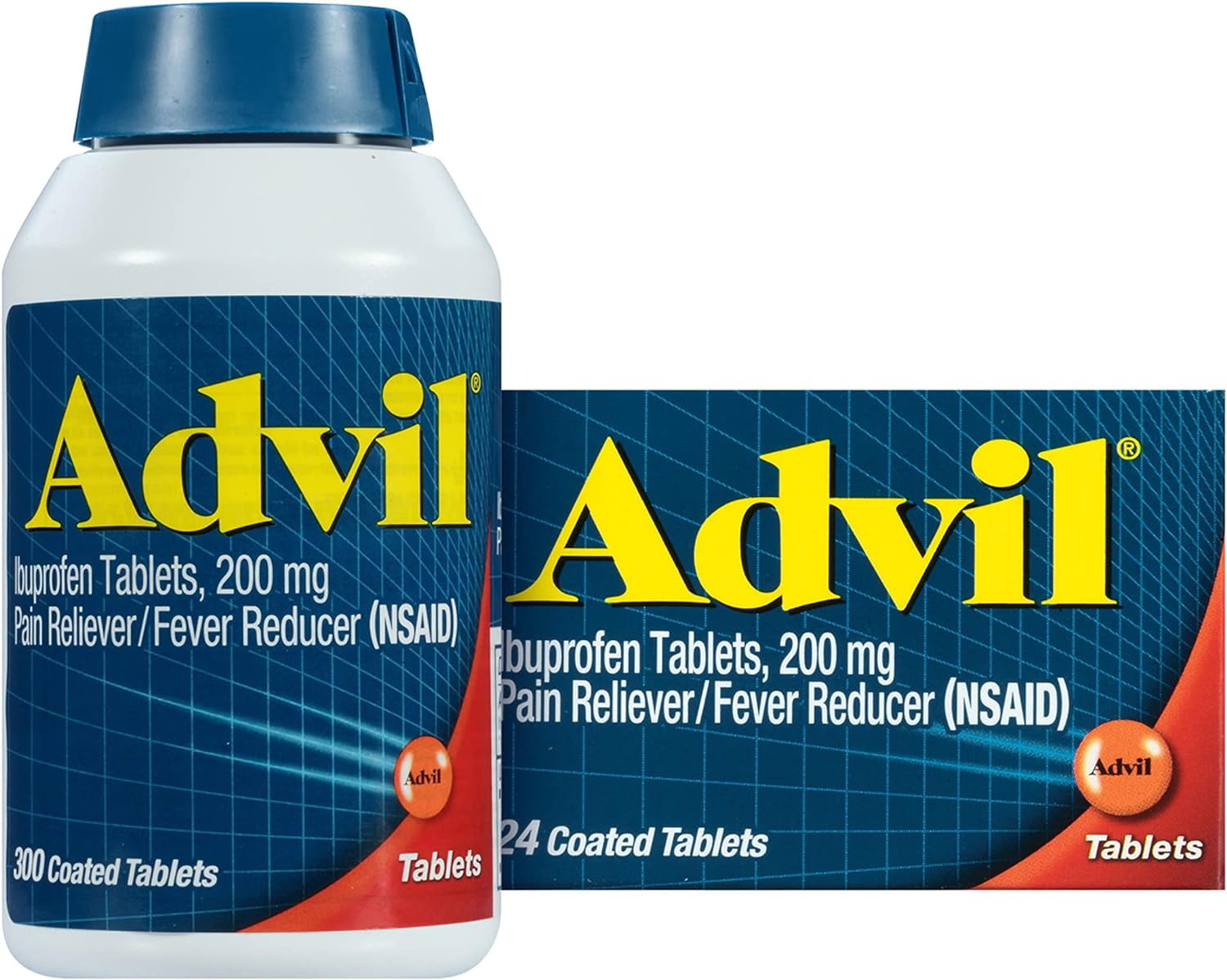 Advil Pain Reliever and Fever Reducer, Pain Relief Medicine with