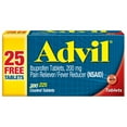 thumbnail image 1 of Advil Pain Relievers and Fever Reducer Coated Tablets, 200 Mg Ibuprofen, 225 Count, 1 of 15