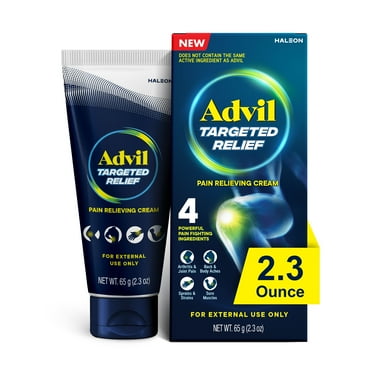 Advil Targeted Relief Pain Relieving Cream, Up to 8 Hours of Powerful Relief - 2.3 oz