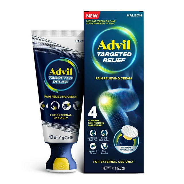 Advil Targeted Relief Pain Relief Muscle Rub Cream for Minor Arthritis
