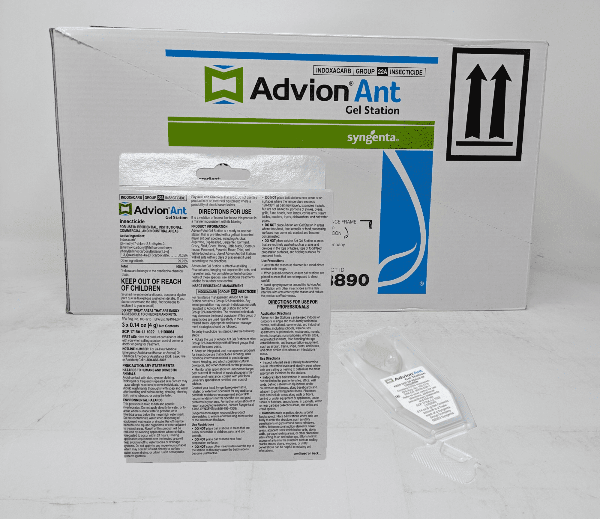 Advion Ant Gel Stations - Case (36 x 4g Bait Stations) by Syngenta