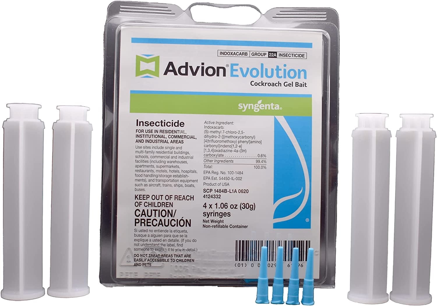 Advion Evolution Cockroach Gel Bait - 4 Tubes by Syngenta