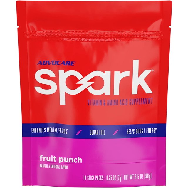 AdvoCare Spark Vitamin & Amino Acid Supplement Focus & Energy
