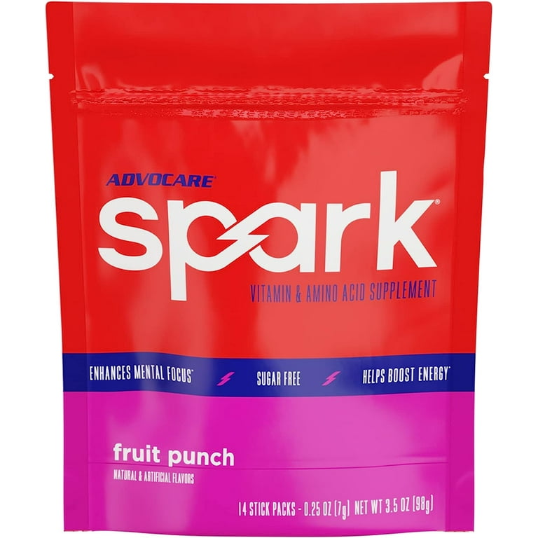 AdvoCare Spark Vitamin & Amino Acid Supplement - Focus & Energy
