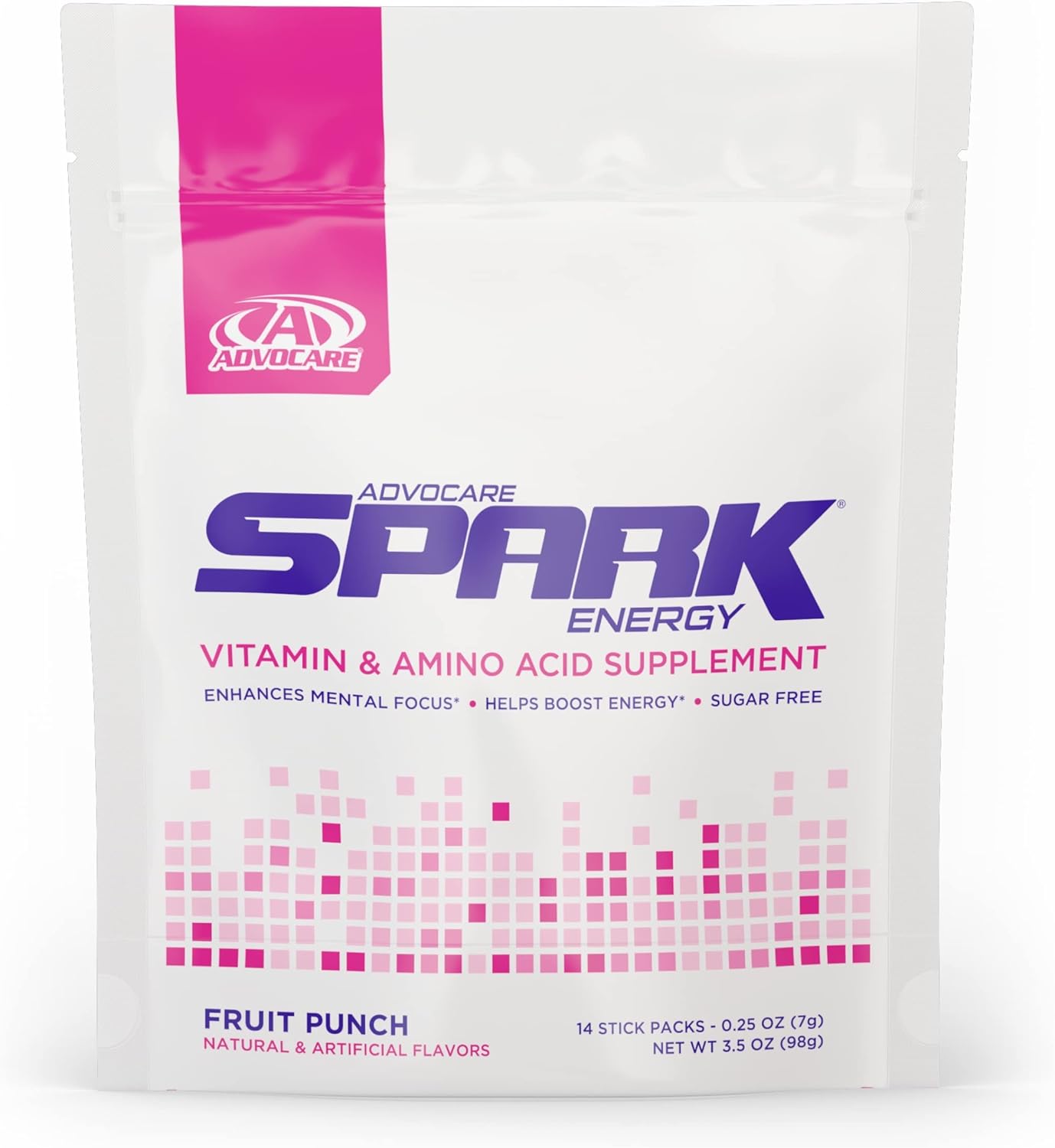 AdvoCare Spark Vitamin & Amino Acid Supplement Focus and Energy Drink