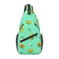 thumbnail image 1 of Advocade Fruit Sling Bag Crossbody Chest Backpack For Women Men Casual Adjustable Shoulder Daypack For Hiking Travel, 1 of 7