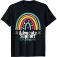 thumbnail image 1 of Advocate Support Empower Social Worker Graduation Work Month T-Shirt, 1 of 4