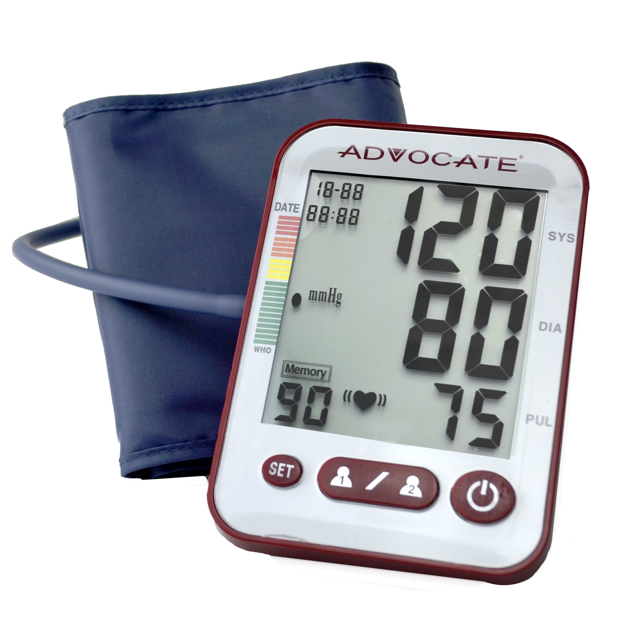 Equate 8000 Series Premium Upper Arm Cuff Blood Pressure Monitor