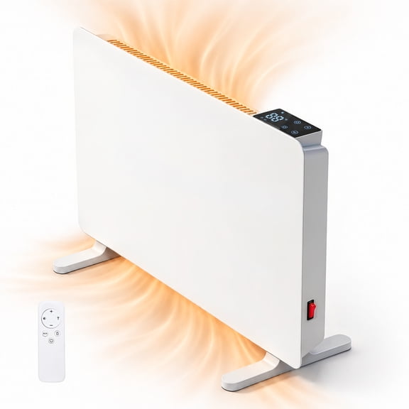 Advwin 1500W Electric Convection Panel Heater, Space Heater for Indoor Use