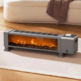 thumbnail image 1 of Advwin 1800W Baseboard Heater with Remote, Space Heater for Indoor use, Humidifier, 12H Timer, 1 of 8