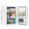 thumbnail image 1 of Advwin 22L Mini Fridge Cooler, Compact Personal Refrigerators for Skincare, Beverage, White, 1 of 8