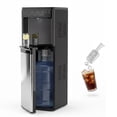 thumbnail image 1 of Advwin 3 in 1 Water Cooler Dispenser with Ice Maker, Bottom Loading Hot & Cold Water Dispenser, 33lbs Ice in 24H, 7-Min Fast Bullet Ice, Fits 3-5 Gallon Bottles, Child Safety Lock for Home Office, 1 of 9