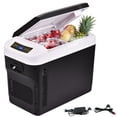 thumbnail image 1 of Advwin 31QT Electric Cooler & Warmer, Portable 12V Car Refrigerator Plug-in Coolers for Vehicles, Camping, Travel, RV, Black, 1 of 9