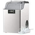 thumbnail image 1 of Advwin Nugget Ice Maker Machine Countertop, 44Lbs/24H, Self-Cleaning,  Home/Kitchen/Office, Silver, 1 of 6