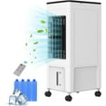thumbnail image 1 of Advwin Portable Air Conditioner, 3-IN-1 Evaporative Air Cooler w/3.2Gal Tank, 4 Modes & 3 Speeds, 12H Timer, 6 Ice Packs, Remote Control, 1 of 1