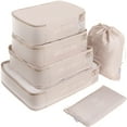 thumbnail image 1 of Adwaita 6 Set Packing Cubes, Travel Luggage Packing Organizers, 1 of 7
