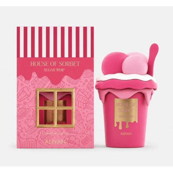 Adyan House of Sorbet Sugar Whip Extrait De Parfum, Unisex Fragrance, 100ml