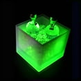 Adyi Clearance Party Favors, Monochrome Square Luminous Ice Bucket