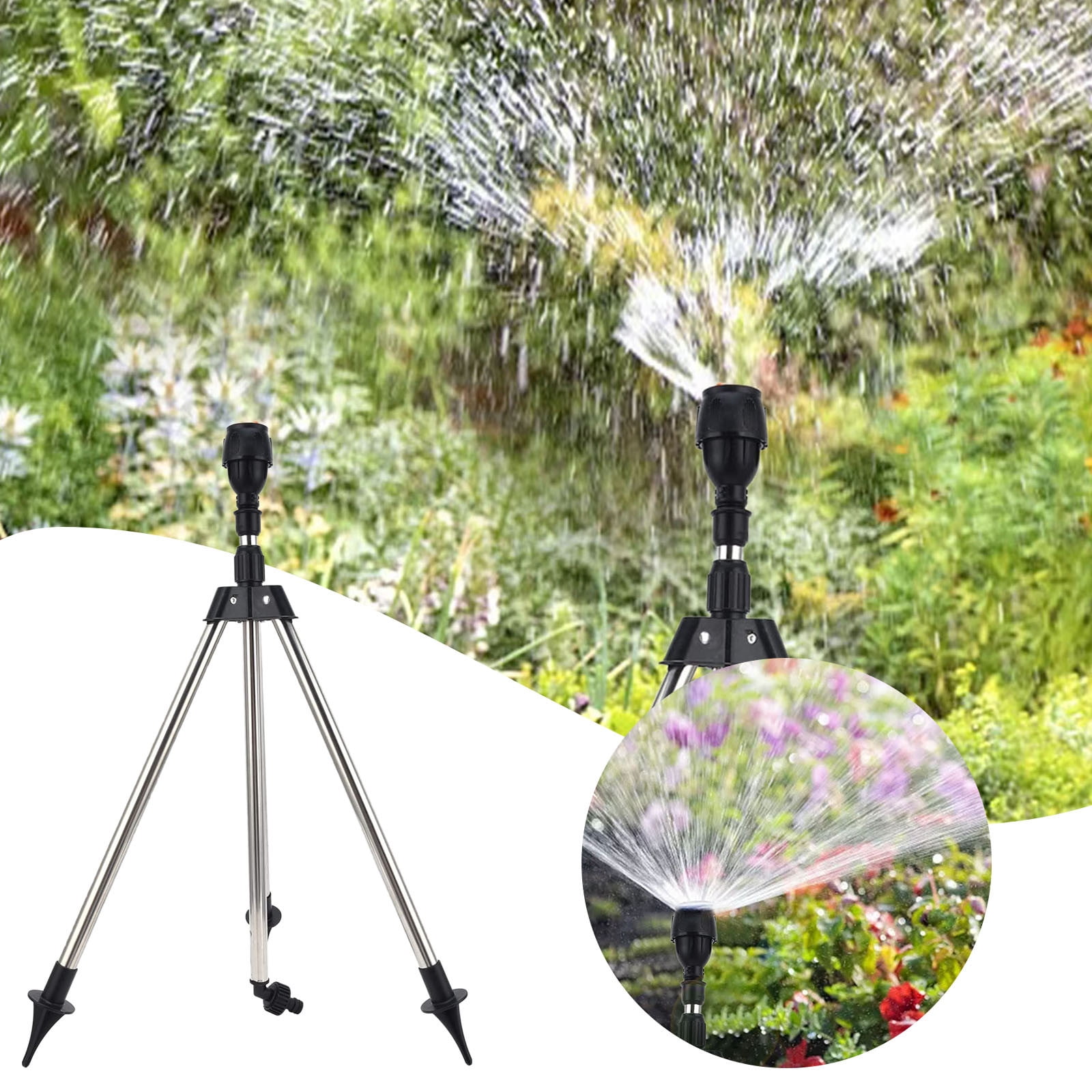 Adyi Irrigation Supplies, Rotating Tripod Sprinkler 360 Automatic