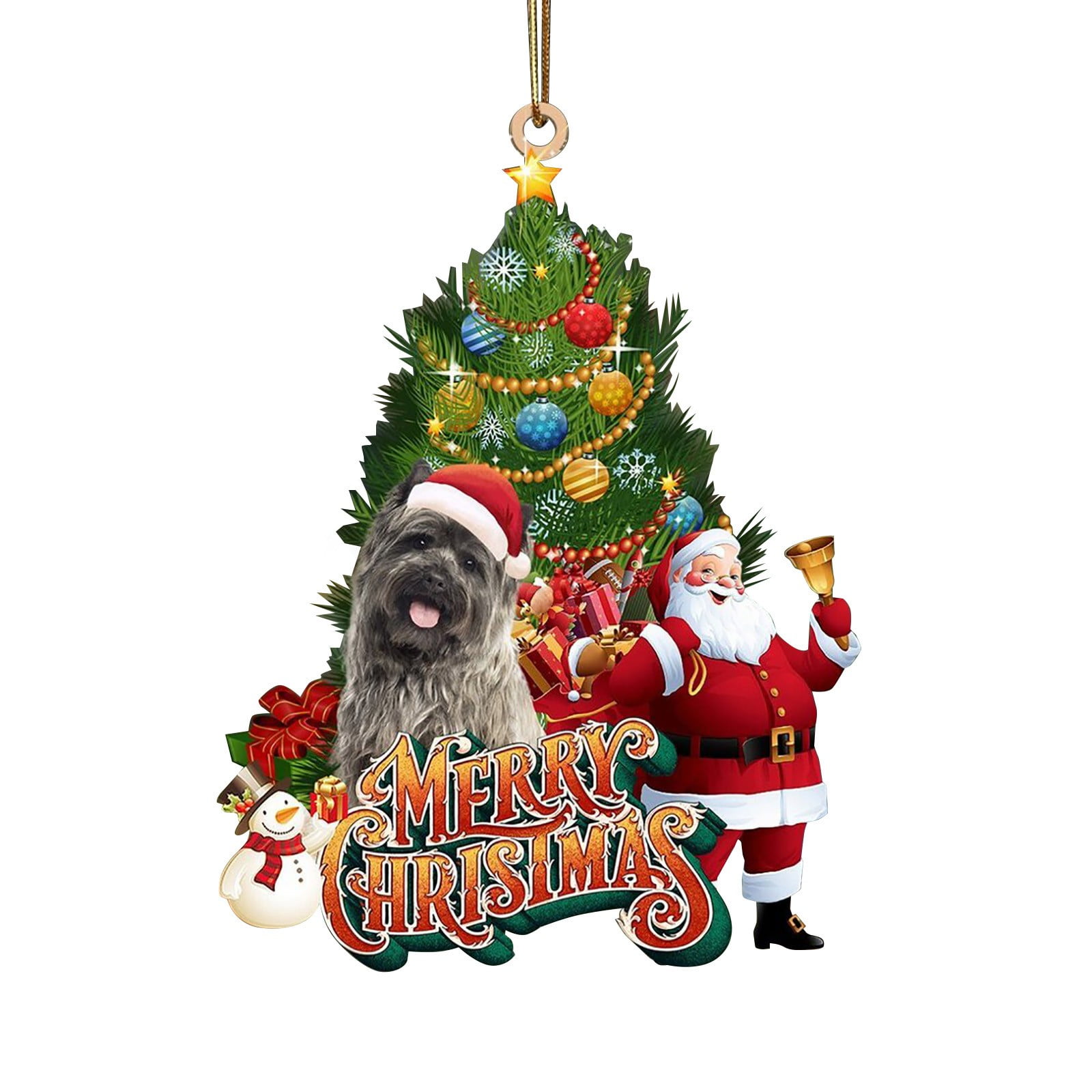 Adzgya 2021Christmas Ornaments Hanging Decoration Gift Product