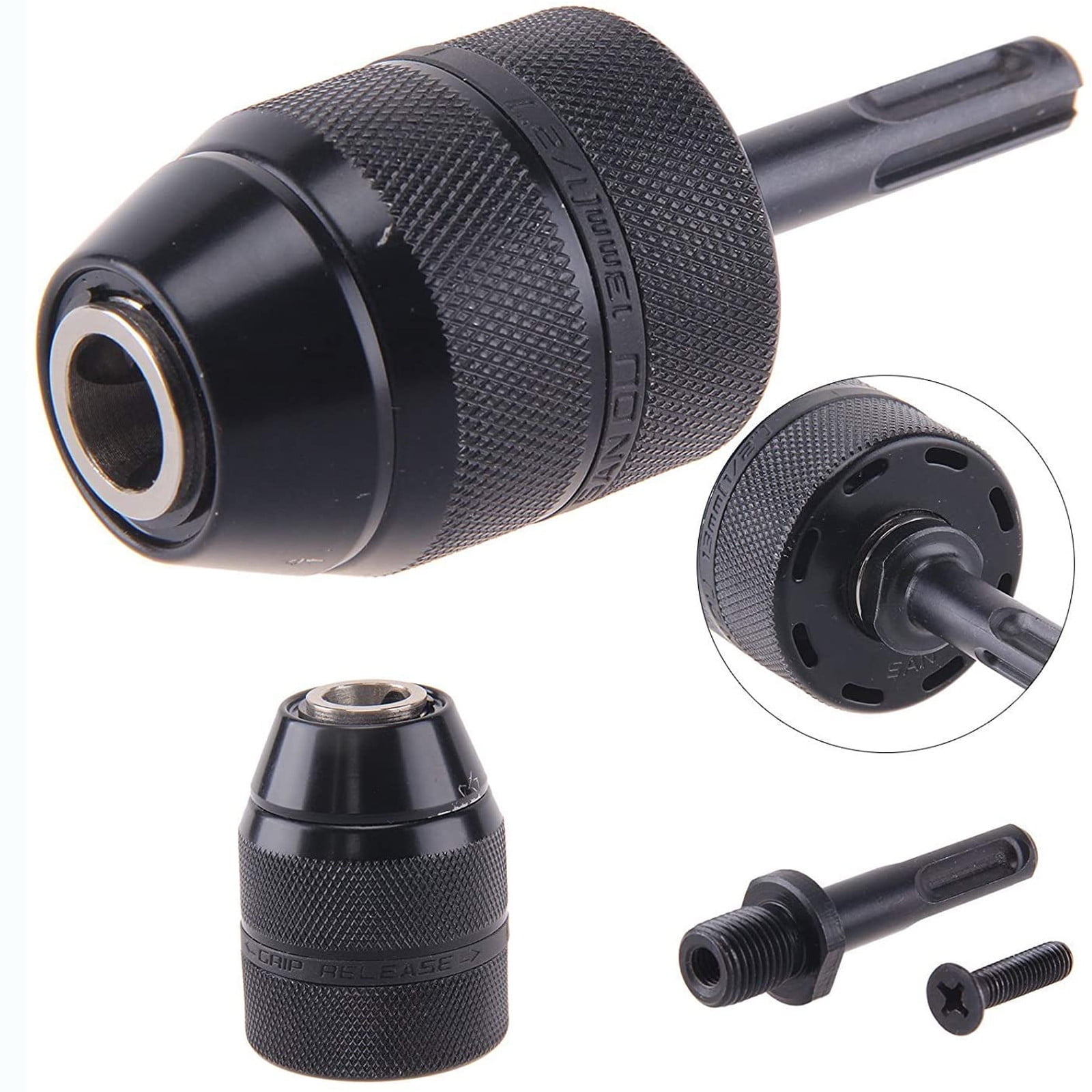 Adzgya Electrical Tools Duty Hardware Drill Keyless Adapter Tool With