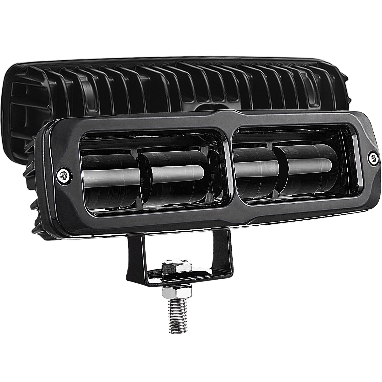 Adzoon LB06-40S 6 Inch 80W LED Light Bar, Super Bright, Waterproof "Light Bar" fits Truck ATV