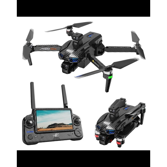 Ae60 Ultra GPS Camera Drone with 4K HD Camera, Screen Controller, Obstacle Avoidance and Auto Return for Adults