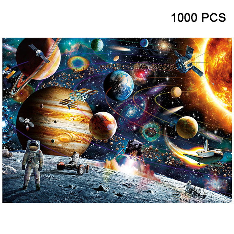 talgic solar system large 70 piece round jigsaw puzzles toys for