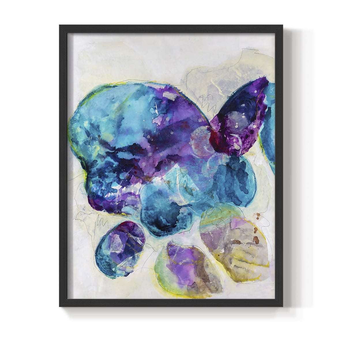 Aegean Dream I in Paper Solid Wood 11 x 14 Framed Print