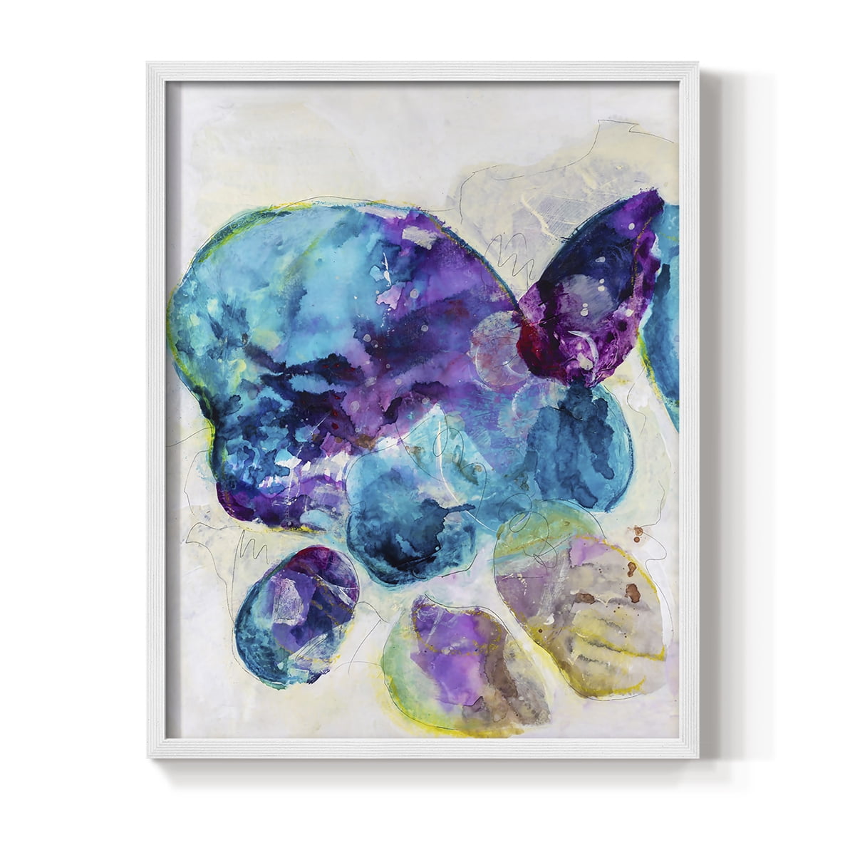 Aegean Dream I in Paper Solid Wood 11 x 14 Framed Print