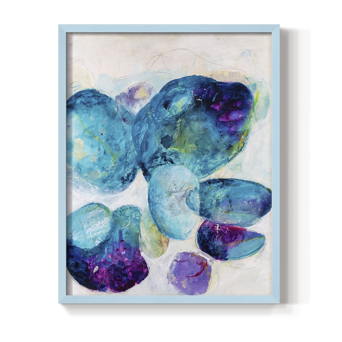 Aegean Dream II in Paper Solid Wood 8 x 10 Framed Print