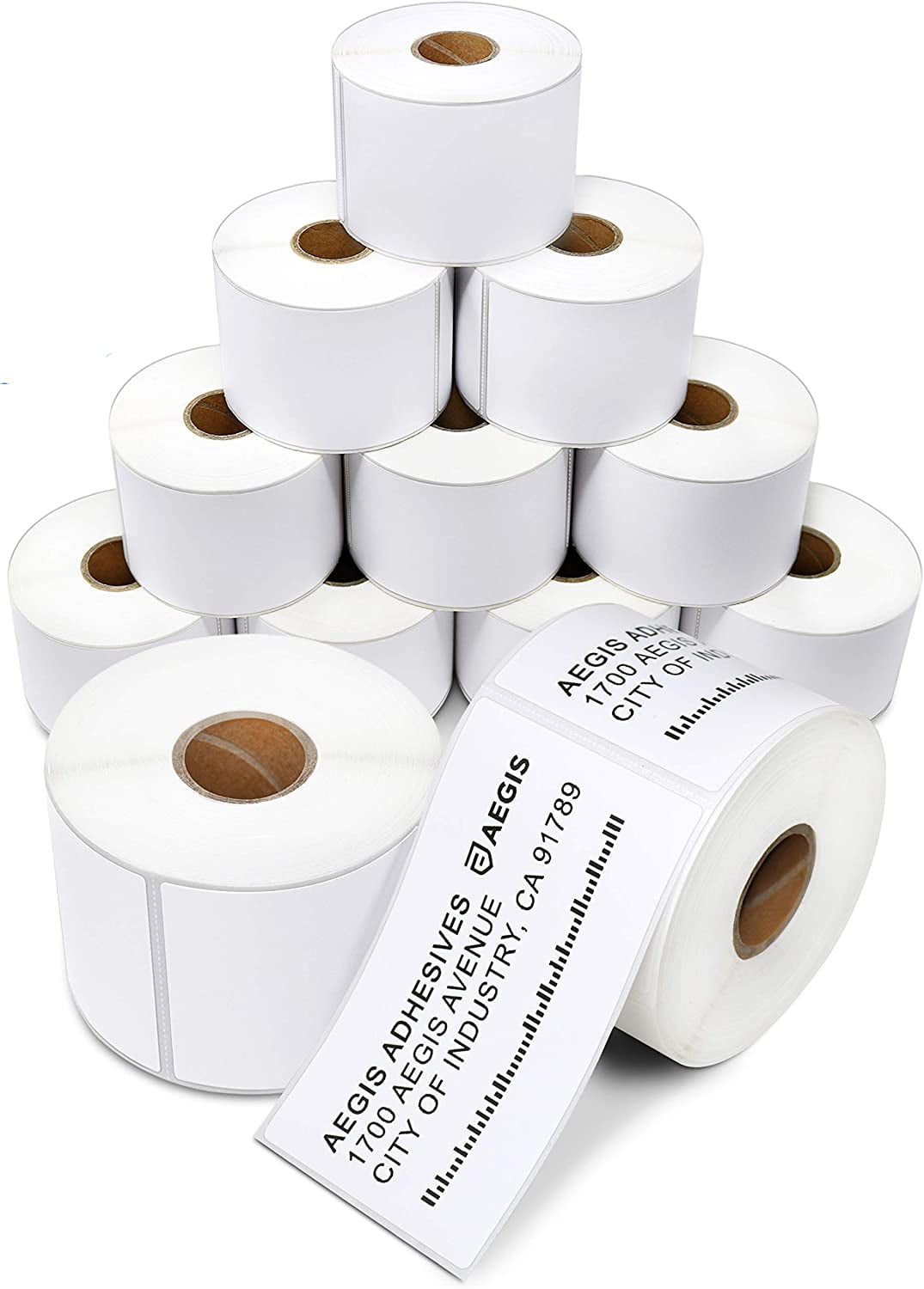 2-1/8 X 4 Seiko Thermal Shipping Labels - Direct Thermal Paper - SLP-SRL  Comparable - 220 Labels/Roll - Pantone Yellow