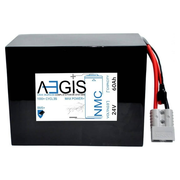 Aegis Battery 24V 60Ah Lithium Battery - NMC Deep Cycle Lithium-ion