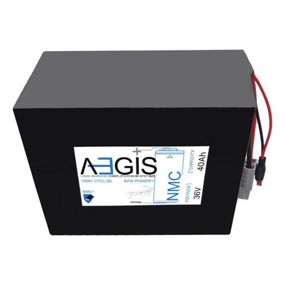 Aegis Battery 36V 40Ah Lithium Battery - NMC Deep Cycle Lithium-ion